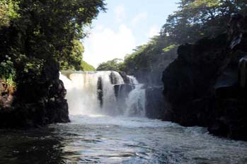 Waterfall in Mauritius